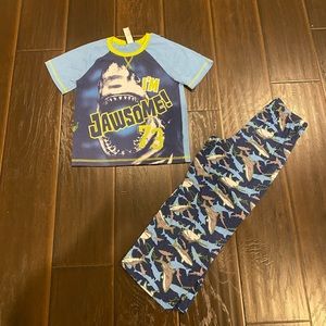 Jelli Fish Kids Pajamas Size Small 6-7